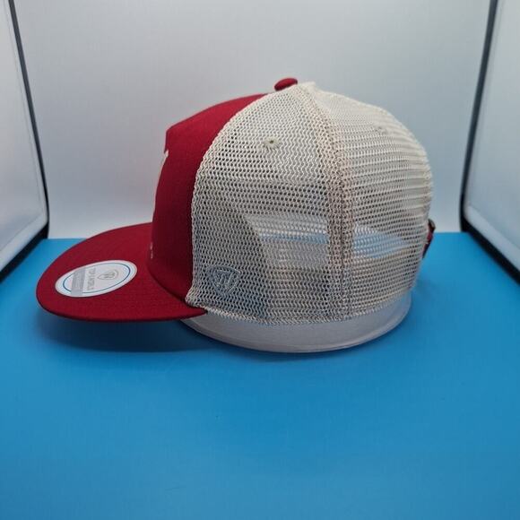 Alabama Crimson Tide Dad Hat Cap Strap Back Mesh Soft Flexible Bill Womens Red - Picture 3 of 7